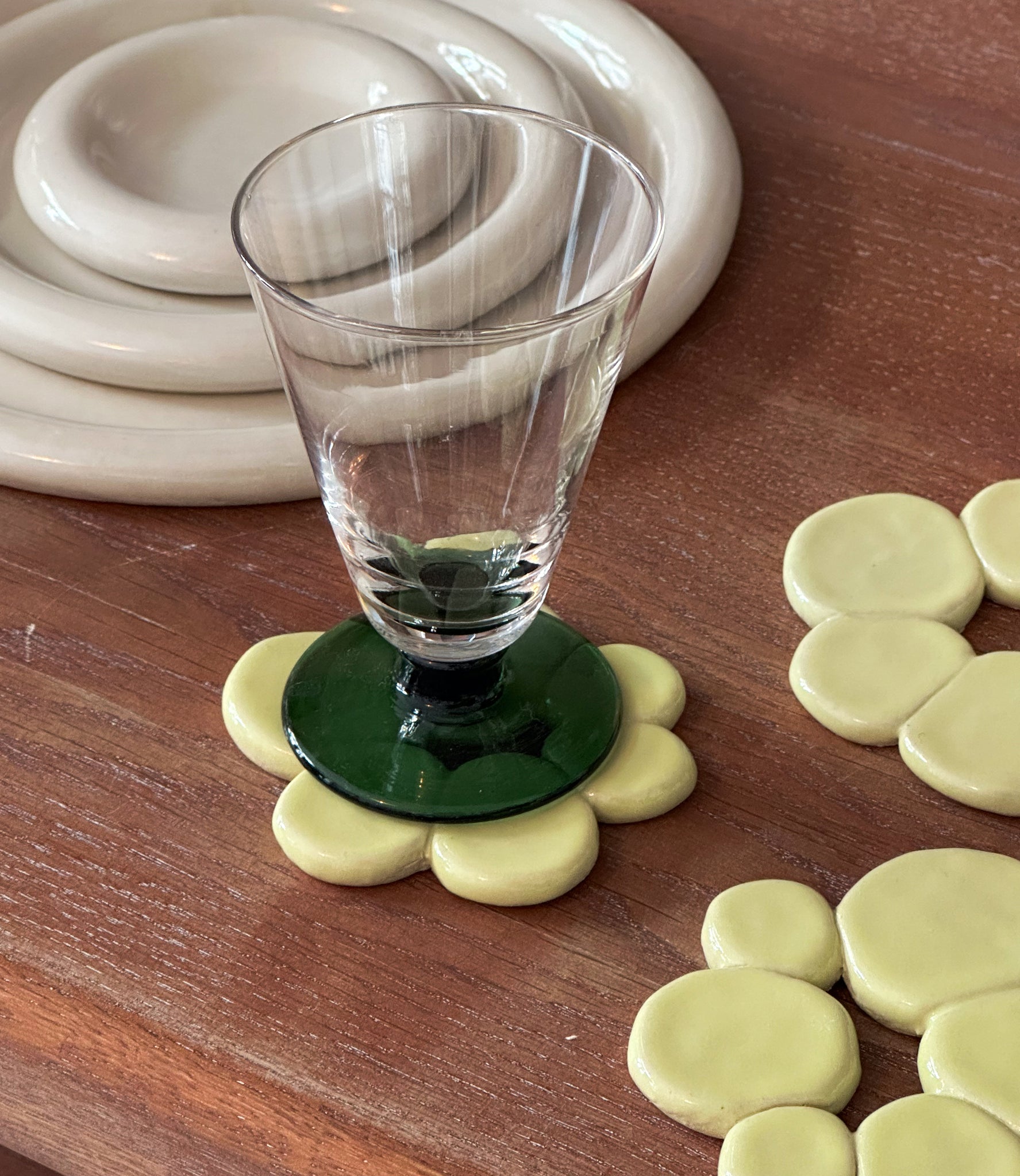 flower coasters