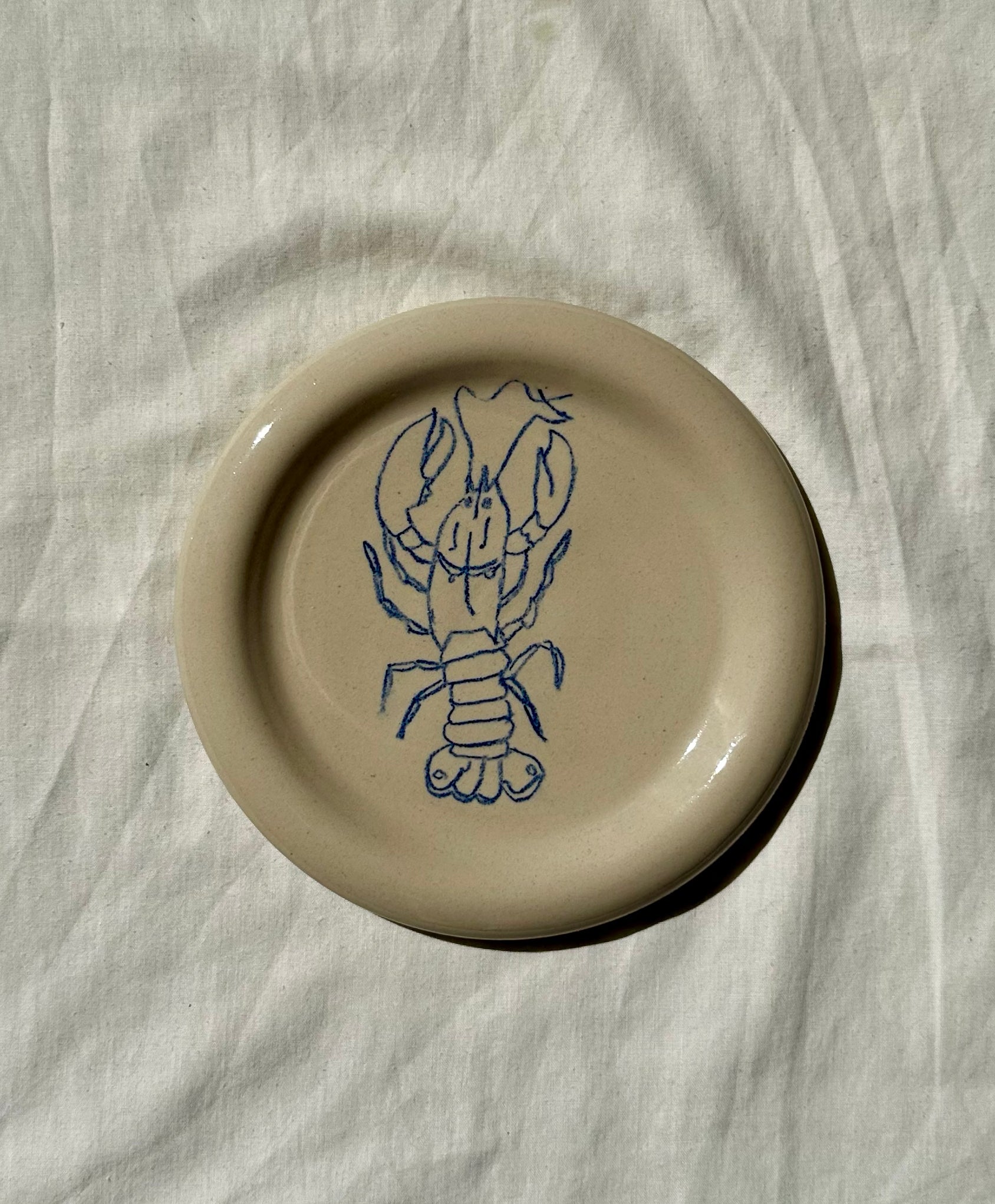 goodfoodcrapdrawing x noki ceramics Ø14cm plates